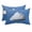 Blue, White, Gray, variant on Pink Sky Outdoor Pillows for Chaise Lounge Chair Waterproof Lumbar Pillows with Insert&Adjustable Elastic Strap Beach Headrest Pillow Abstract Sky White Minimalist Neck Pillow for Patio Pool 11"x16"