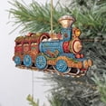 thumbnail image 3 of Christmas Train Wooden Ornaments by G. Debrekht - Christmas Decor - 8100198-3, 3 of 8