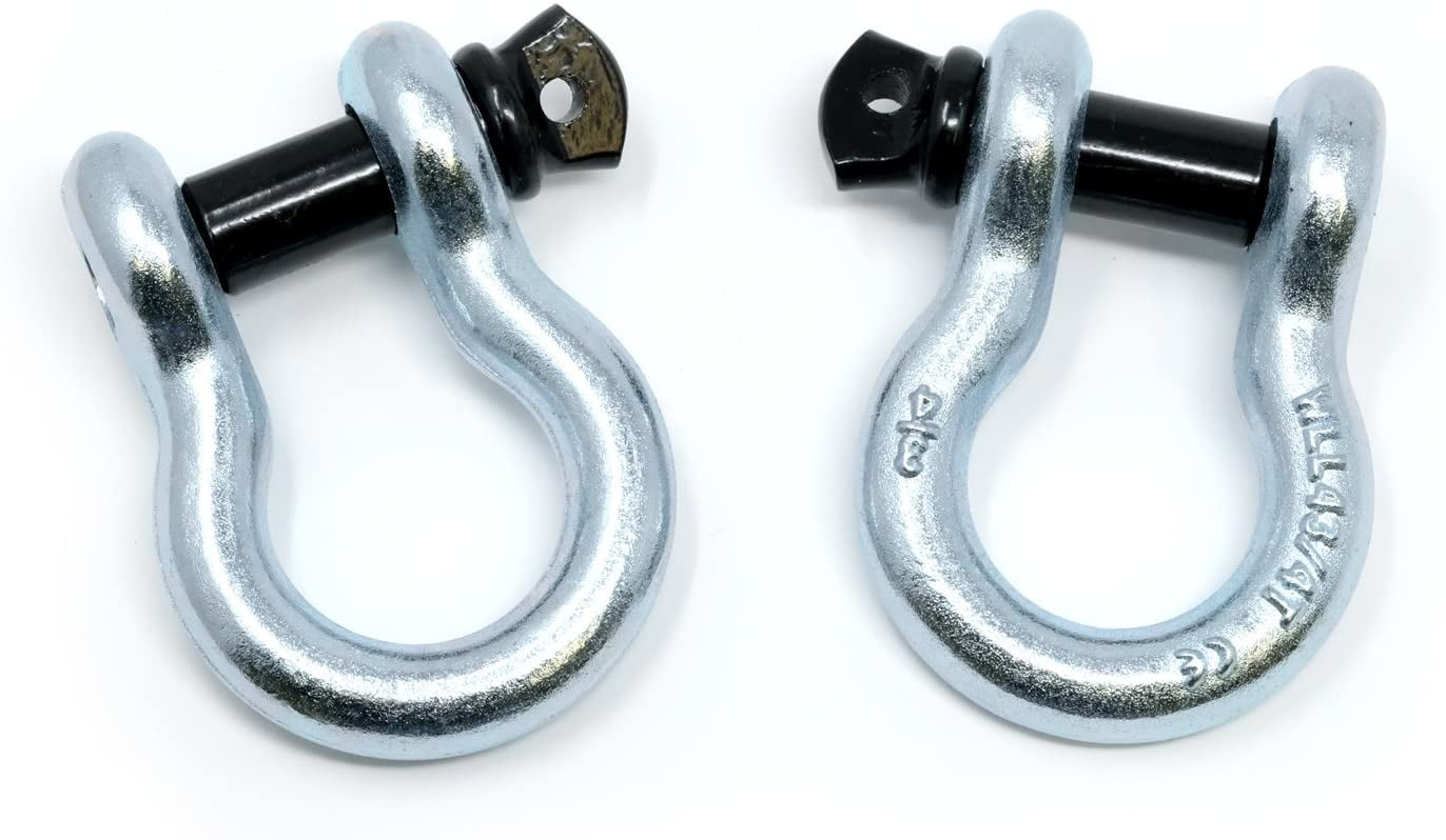 1/2inch Shackles Rugged Shackles Marine Boat Tool for Jeep Vehicle Recovery