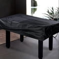 thumbnail image 3 of Outdoor Foosball Table Cover, Cover, Heavy Duty Waterproof Soccer Cover, Dustproof Table Cover for , Black, 3 of 10