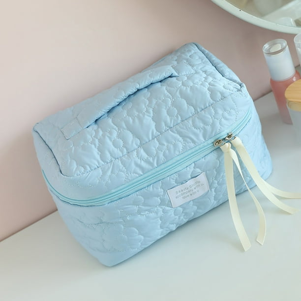 Organizadores y almacenamiento de armario, Organización y almacenamiento, Contenedores de almacenamiento, Neceser de maquillaje portátil con gran capacidad, Caja de almacenamiento de viaje exquisita y