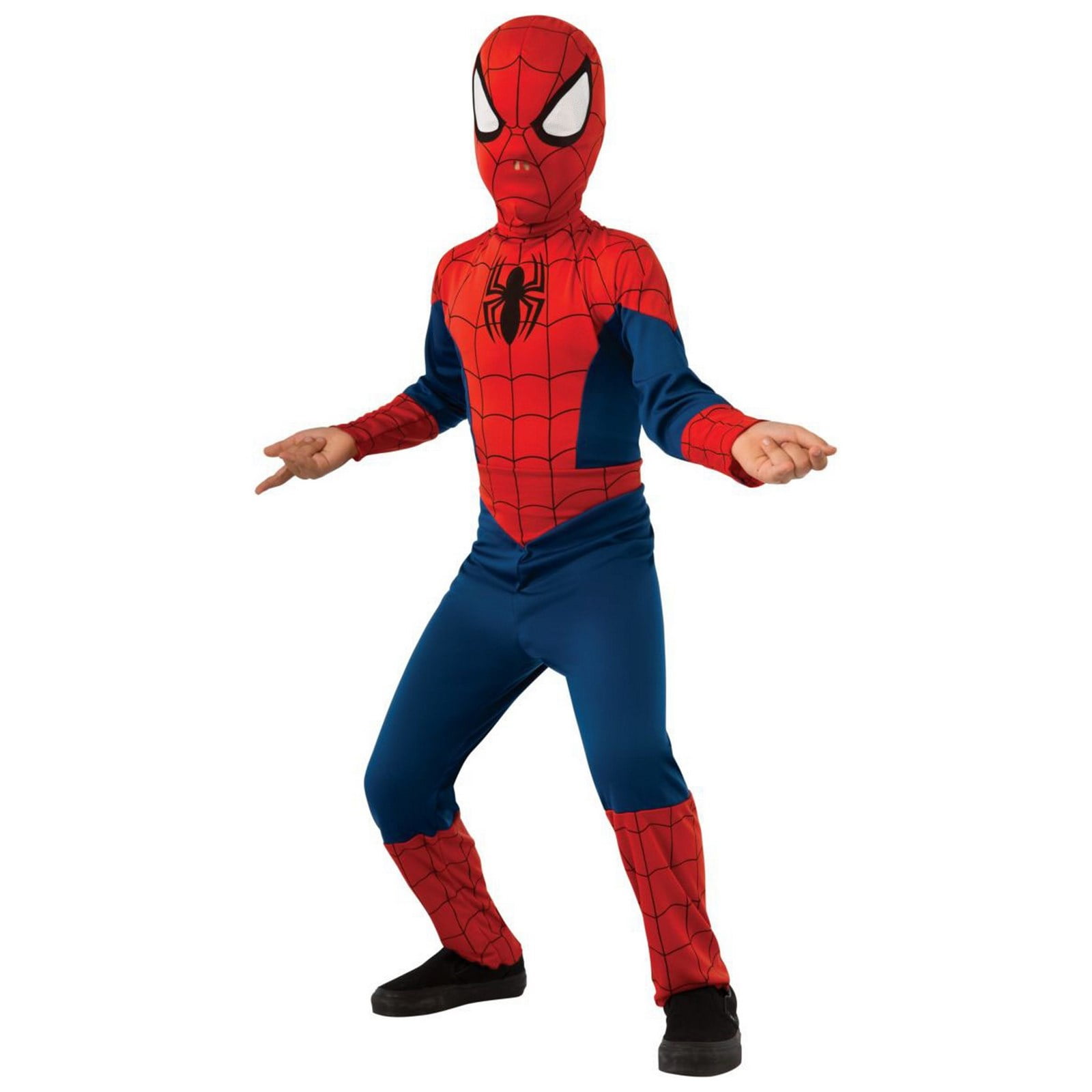 Halloween Men's Classic Ultimate Spider-Man Adult Costume - Walmart.com ...