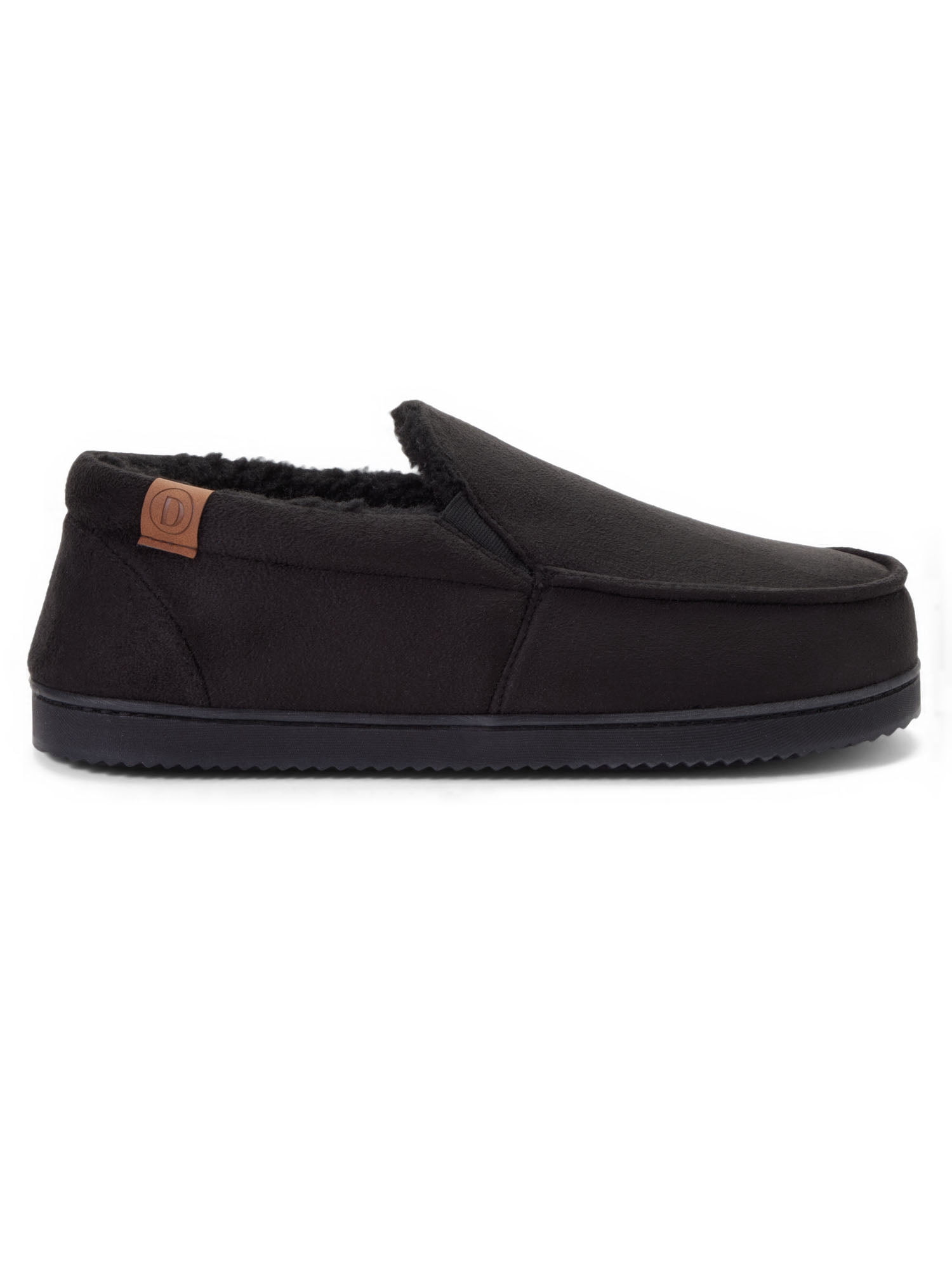 Dearfoams Cozy Comfort Cozy Men's Closed Back Slippers - Wide Width
