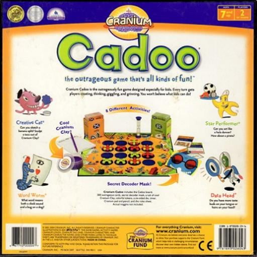 Cranium Cadoo For Kids Cranium Cadoo For Kids