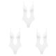 thumbnail image 3 of sweethay Ropa interior en forma de U, ropa interior con forma de escote en V profundo, diseño de entrepierna abierta, sujetador ajustable sin Numero 5 3Conjunto, 3 of 6