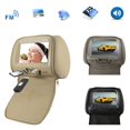 thumbnail image 4 of 7 Inch Car Headrest Monitor Rear Seat Entertainment Multimedia Player, 4 of 10