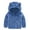 Blue, variant on Baby Girls' Hooded Jacket Kids Boys Solid Zipper Thick Warm Outdoor Warm Outwear Clothes Windbreaker Coat 3-4 Years,12-18 Months,Blue