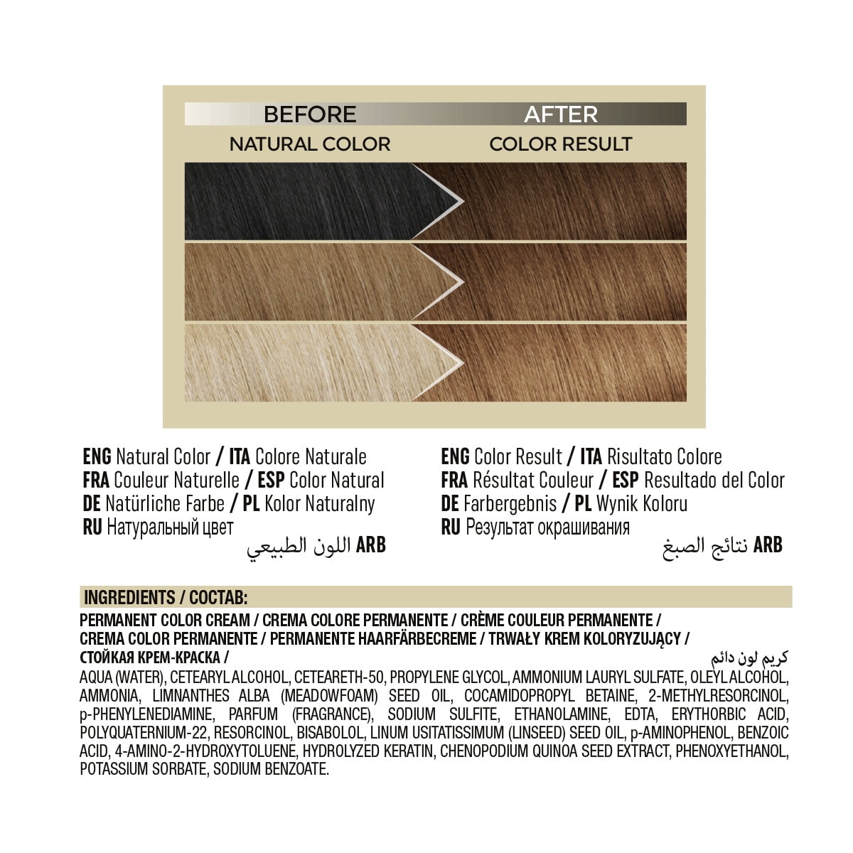 Alfaparf Milano Il Salone Plex Rebuilder Color Kit 6.77 - Dunkles Schokoladenblond