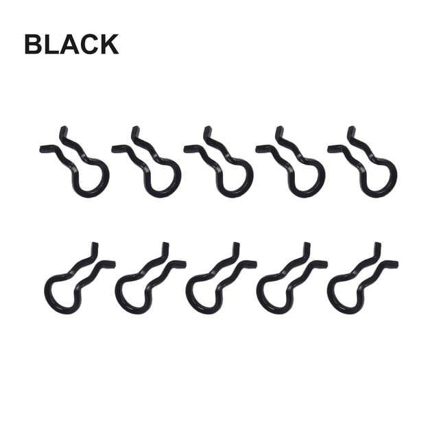 10 Pcs Pinces de Ressort d'Étrier de Frein de Vélo en Acier Inoxydable, Retenue à Pression, Ressort pour XT pour SLX, Goupille de Plaquette de Bicyclette, Accessoires
