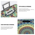 thumbnail image 5 of Balery Round Mandala1 Luggage Cover Protector, Scratch And Dirt Resistant, Fits 18-32 Inch Luggage - X-Large, 5 of 9