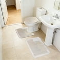 thumbnail image 6 of Yakvarog Bathroom Rugs Soft Bathroom Rugs Set of 3 Pieces, Non-Slide & Comfortable Premiums flannel Bathroom Mat Set, Super Absorbent Rugs for Home Decor, 6 of 6