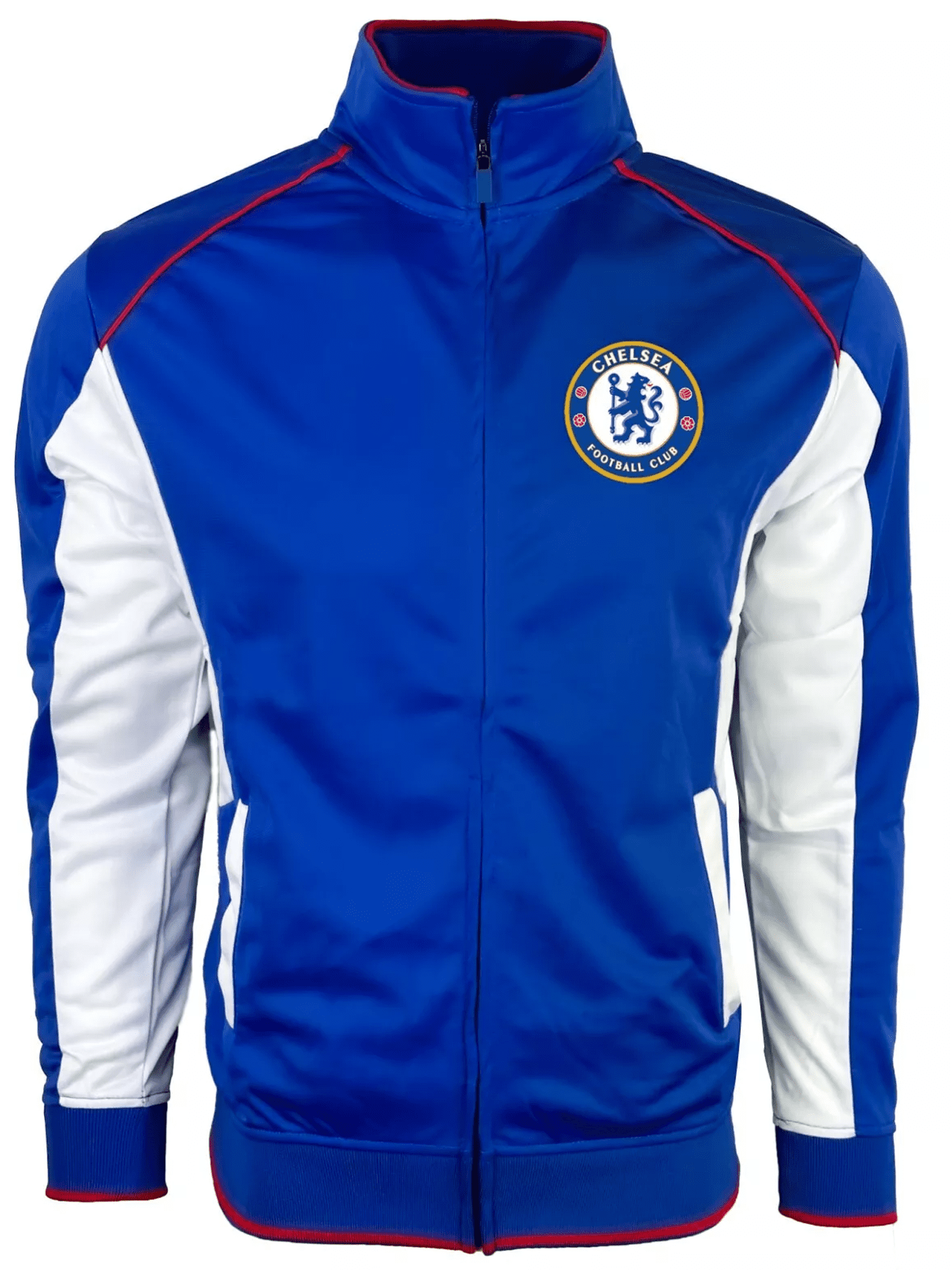 CHELSEA チェルシー FC Track Jacket Lサイズ CHELSEA FC Track Jacket Mens Size Small Full Zip Blue Soccer
