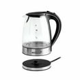 thumbnail image 2 of Brentwood Appliances KT-1900BK 1.7L Cordless Glass Electric Kettle, Black, 2 of 5