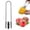 A, variant on Apple Corer Stainless Steel Fruit Core Remover Kitchen Gadget Cooking Tool Heavy Duty Ergonomic Handle for Apple Pie Baking Healthy Fruit Snacks，A