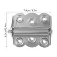 thumbnail image 2 of LOLIPPYY 3Ud Bisagra De Resorte Auto Para Puertas Y De Inoxidable Plata, 2 of 6