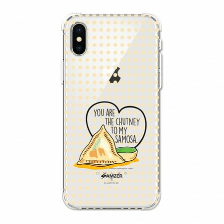 - iPhone Xs Max Case, Ultra Slim ShockProof iPhone Xs Max Case Flexible HD Designer TPU Reinforced Impact Resistant Back Cover for Apple iPhone XS MAX (2018) - You Are The Chutney To My..