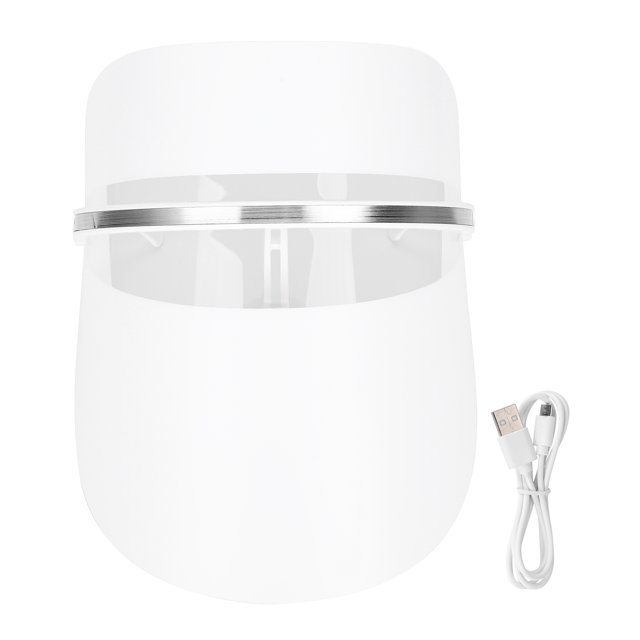 Máquina facial con terapia de fotones LED de 3 colores, rejuvenecimiento de la piel, blanqueamiento, máquina facial antiarrugas