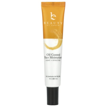 Beauty by Earth Facial Oil Control Moisturizer - Made with Organic and Natural Vegan Ingredients for Sensitive, Oily or Combo Skin