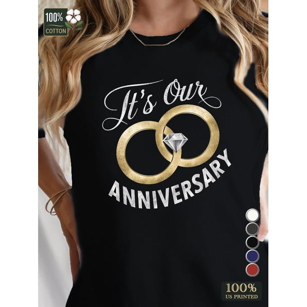 Pure Cotton Women's Tshirt Comfort FitFather's Day, Mother's Day, New Year, Spring Festival, ValentiCamisetas para mujer, lindas camisetas con estampado gráfico, de manga corta, estilo casual, para ve
