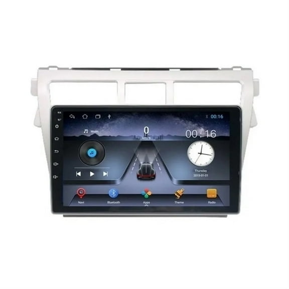 Torovo Car Radio Stereo Toyota Yaris 2007-2012 Android Gps Bluetooth 2 32G