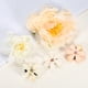 thumbnail image 5 of 5 piezas de clips para el cabello con flores falsas, accesorios para el cabello de flores para mujeres y niñas, naranja y blanco, 5 of 7