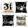 thumbnail image 2 of Bearachild Funda de almohada de Halloween de fácil cuidado que mantiene sin esfuerzo la decoración de Halloween Fundas de cojín ecológicas Type1 NO1, 2 of 6