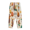 thumbnail image 5 of Daiia Autumn In The Forest Women's Sleep Pant with Pockets and Drawstring,Pajama Pants-Small, 5 of 9