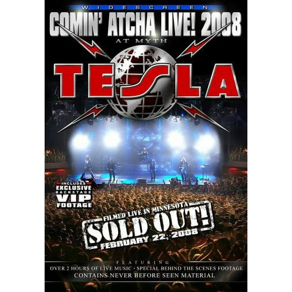 Comin' Atcha Live! 2008 (DVD), Tesla Electric Co, Music & Performance