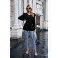 thumbnail image 4 of T-Shirt à Manches Longues (Noir-M) pour Femmes, 4 of 5
