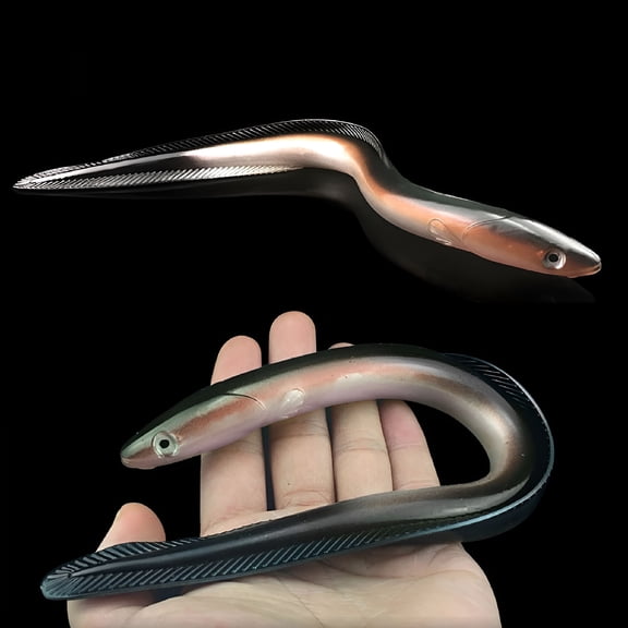 BESTSKY Fishing Tackle Real EEL Prerigged Slow Sinking Lure