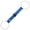 Blue*4, variant on 4Pcs Adjustable Luggage Connector Straps, Thickened Elastic Add-a-Bag Travel Belts, Multi-purpose Suitcase Bungee Straps, Portable Travel Accessories for Connecting Handbags Carry-ons, Blue