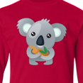 thumbnail image 4 of Inktastic Cute Koala Bear Long Sleeve Youth T-Shirt, 4 of 5