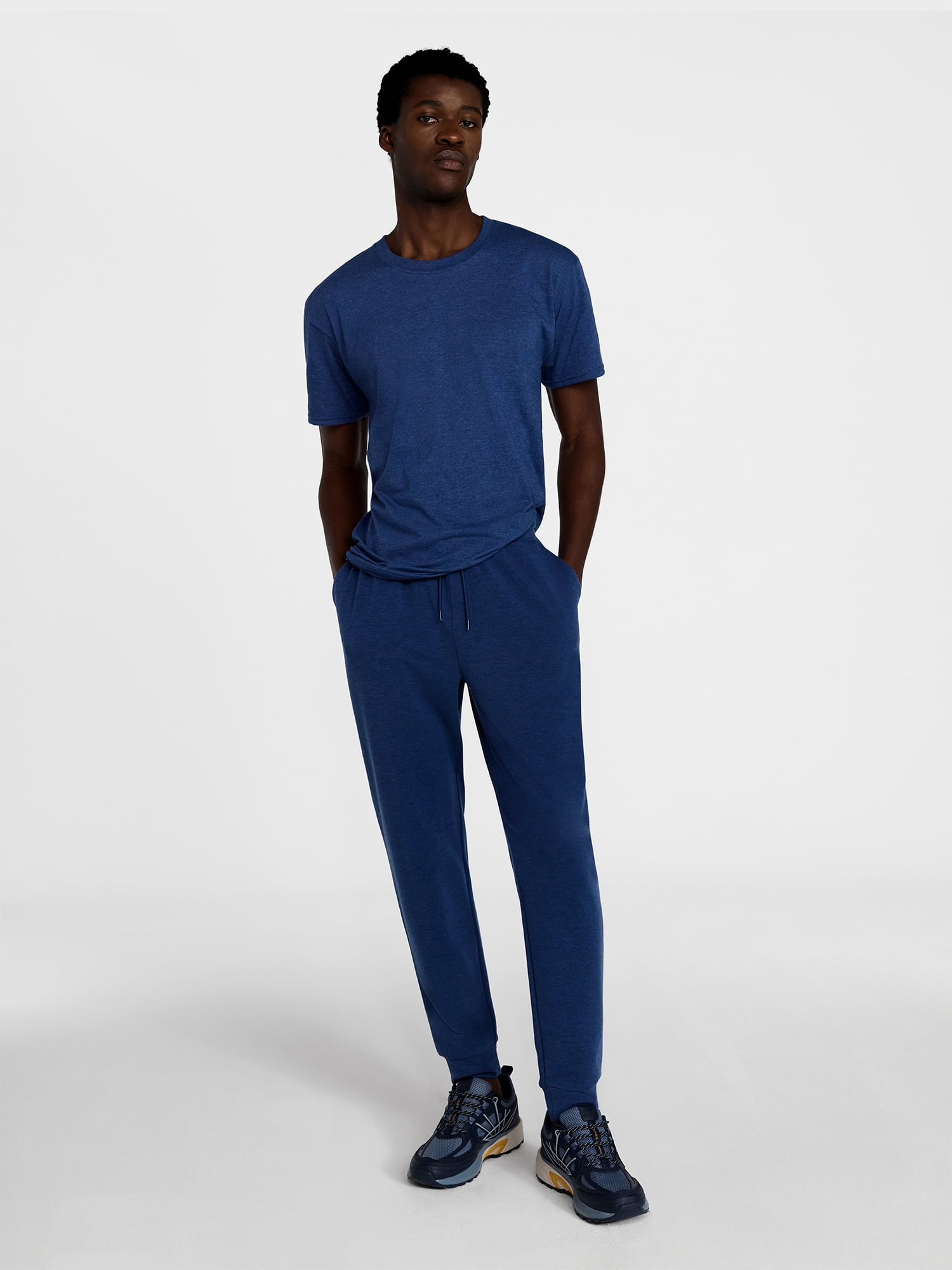 Athletic Works Men's and Big Men's Cotton Active Tee with Short Sleeves, Sizes XS-4XLT