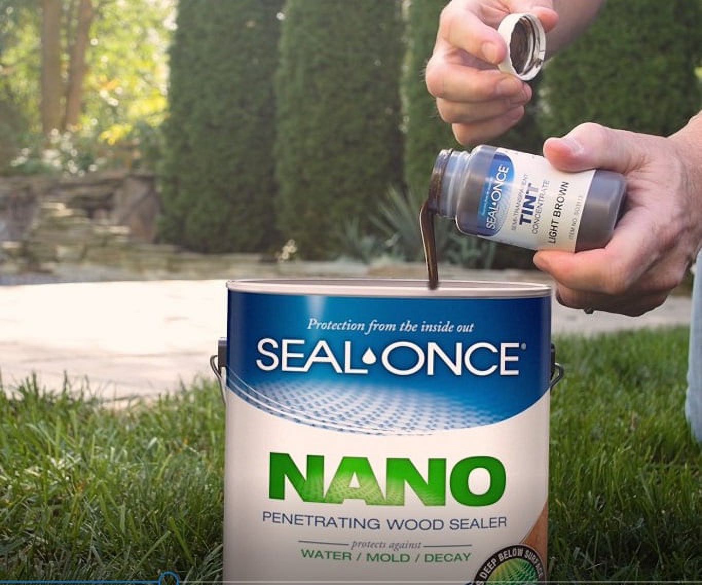 Seal-once - Nano Penetrating Wood Sealer (5 Gallon)