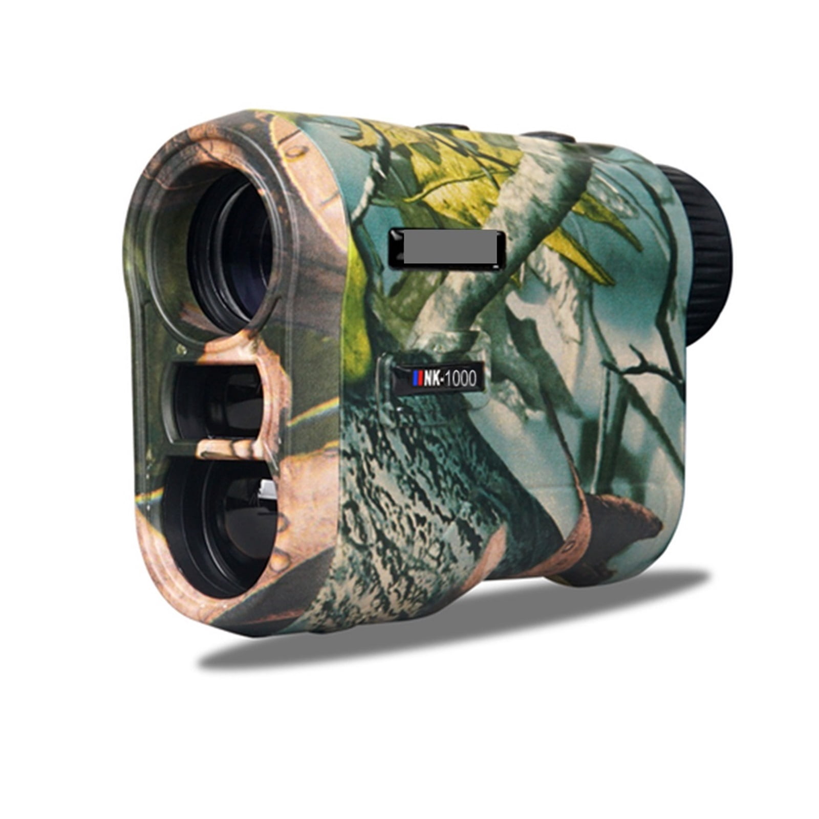 Inspiraflux Golf Rangefinder 600M Flag-Lock Slope Pin Distance Meter High Accuracy Black 1-Pack