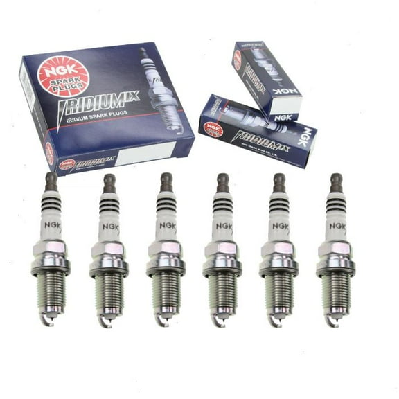 6 pc NGK Iridium IX Spark Plugs compatible with Acura TL 3.2L 3.5L V6 2004-2008