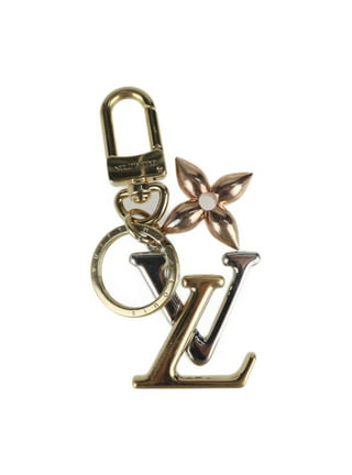 Louis Vuitton Keychain Portocre Glitter Lv Logo Mirror Ball Chain