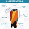 thumbnail image 2 of Yayeee 40oz Stainless Steel Tumbler with Straw and Handle Double-Wall Insulated Travel Water Bottle, Black Cat, 2 of 8