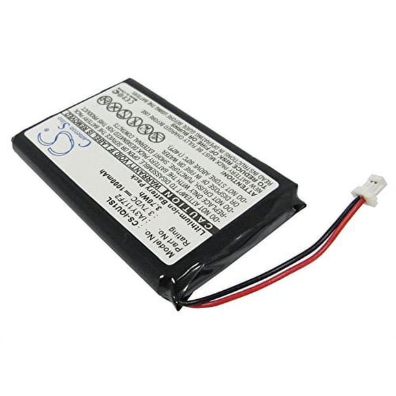 Battery for Garmin Quest 1 IA3Y117F2 SDGPS-L4170 GPS QUEST1 CS-IQU1SL 1000mAh