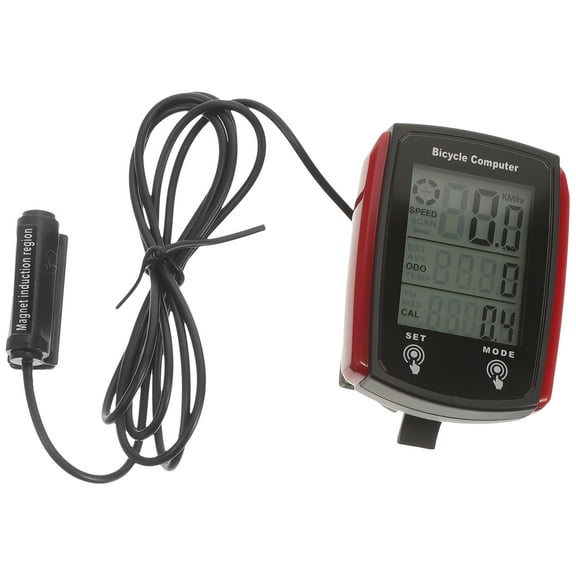 KALLORY Wireless Bike Speedometer Pc 1 Set 2.4In