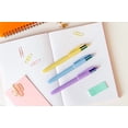 thumbnail image 2 of BIC 4 Color Pastel Ballpoint Pen with 1.0 mm Medium Point, Retractable, 12-Count Pack in Assorted Ink_(red, green, blue, black ink), 2 of 3