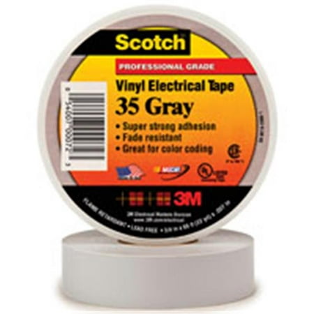 3M 3/4''X66' Gray Electrical Tape 35 | Walmart Canada