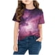 thumbnail image 4 of Camiseta de Manga Corta para Niños, Camiseta de Cuello Redondo Linda, Camiseta de Manga Corta Linda Suave para Niños Y Niñas, 4 of 9