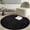 Black, variant on Ghouse 2x3 Soft Grey Faux Fur Rug, Machine Washable Area Rugs for Bedroom Fluffy Rugs for Living Room,Carpet Sheepskin Rug