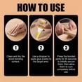 thumbnail image 6 of Solivara 30Ml Strong Wood Glue Transparent With Precision Tip Instant Strong Hold For Home Diy(Light Yellow,As Shown), 6 of 9