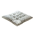 thumbnail image 1 of Youkk Soft And Comfortable Seat Cushions With Anti-slide Simple And Easy-care Square Chair Cushion Grey Triangles 1Set, 1 of 6