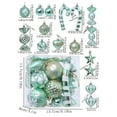 thumbnail image 5 of Twfbrm 16pc Christmas Balls Colorful Balls Christmas Tree Decorations Christmas Decorations Pendants Christmas Gifts, 5 of 5