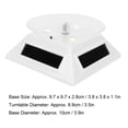 thumbnail image 3 of Rotating Display Stand, Double Use Rotating Turntable 360 Degree  for Photography Products and Shows for Jewelry, 3 of 7