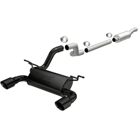 Magnaflow Performance Exhaust 19417 MF Series Performance Axle-Back Exhaust System Fits select: 2018-2019,2021 JEEP WRANGLER UNLIMITED