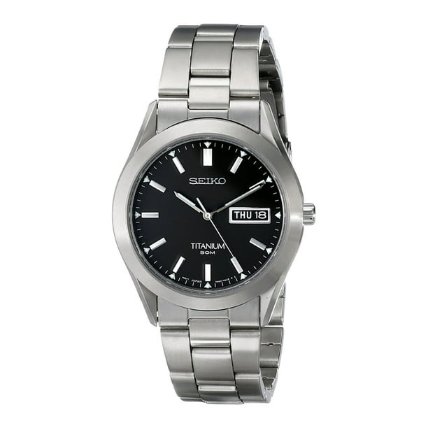 Seiko - Seiko Men's Le Grand Sport, Titanium Round Black Dial, Watch